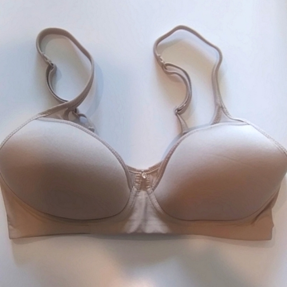 Bali | Nude Seamless with Sheer Accents Bra | 34C